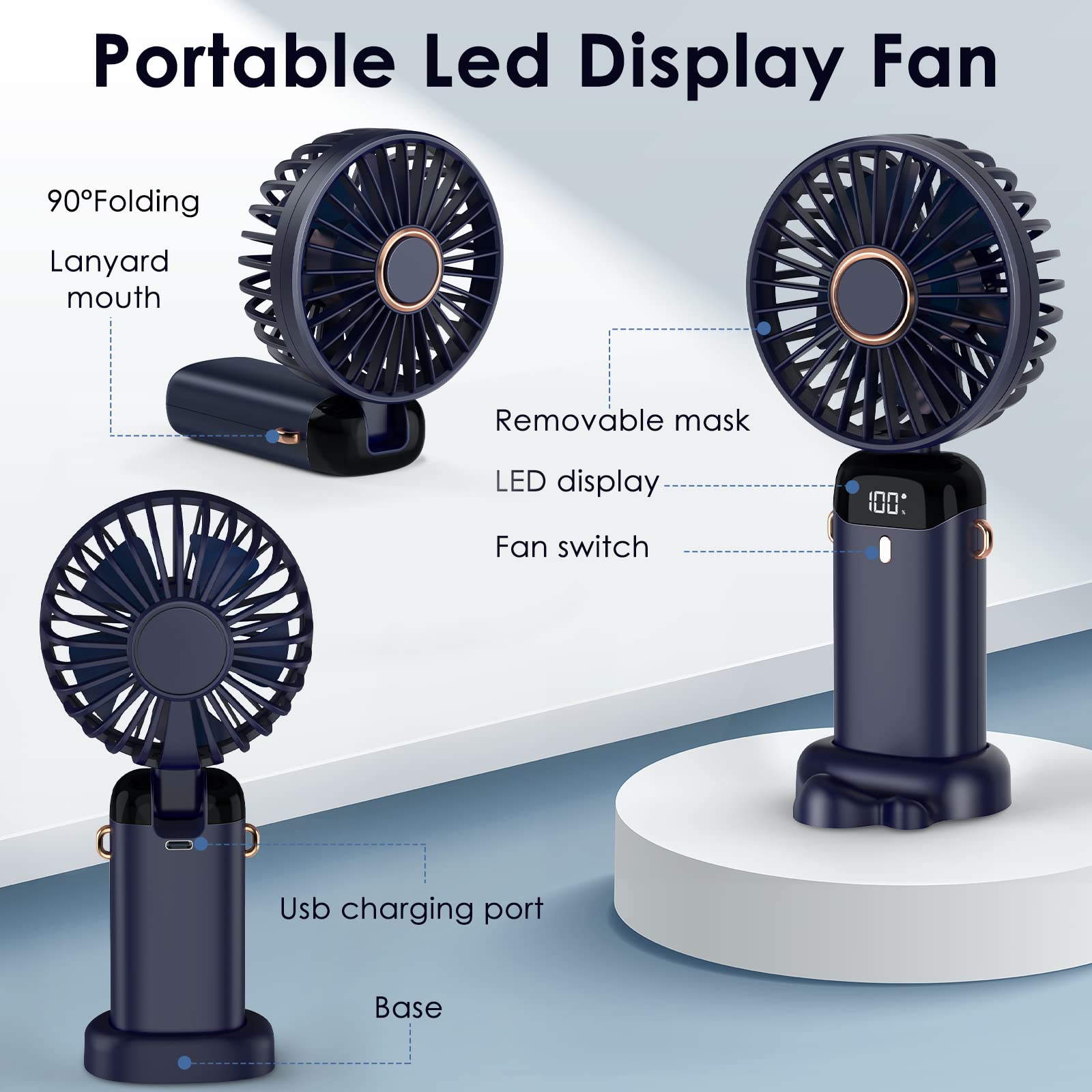 Electric Fan Portable Air Cond - đánh giá và giá Portable Blender Usb Rechargeable