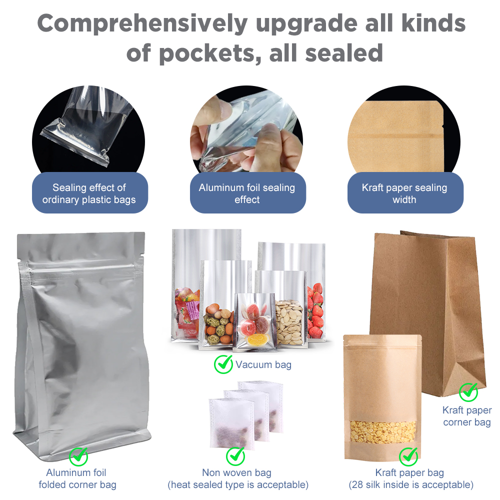 Impulse Sealer Machine Kitchen - đánh giá và giá Food Vacuum Sealer Machine