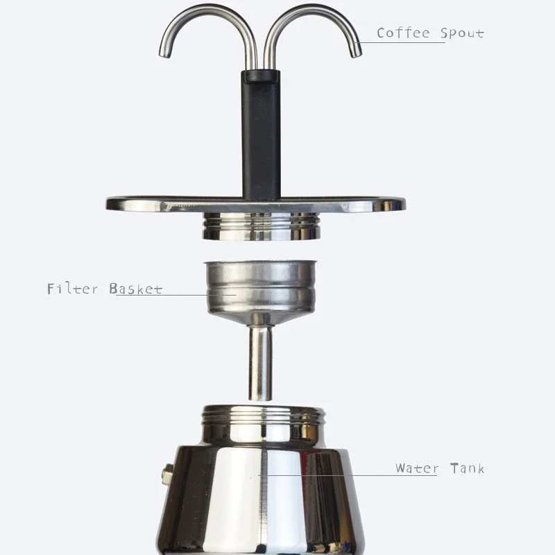 200ML Mini Moka Pot Double Tub - đánh giá và giá Small Appliances