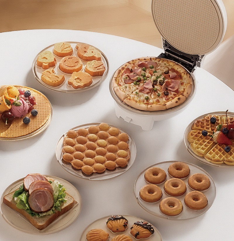 750W Mini Sandwich Maker Elect - đánh giá và giá Mini Waffle Maker Machine