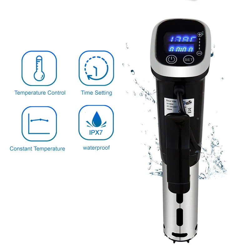 IPX7 Waterproof Sous Vide Prec - đánh giá và giá Digital Sous Vide Precision Cooker