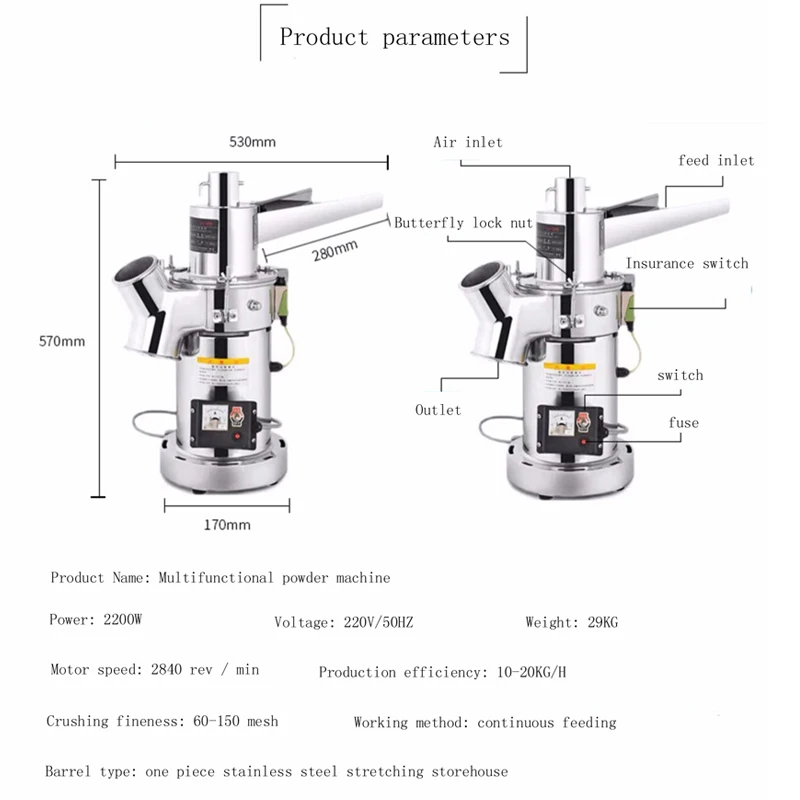 Commercial Multifunctional New - đánh giá và giá Coffee Bean Grinder Electric