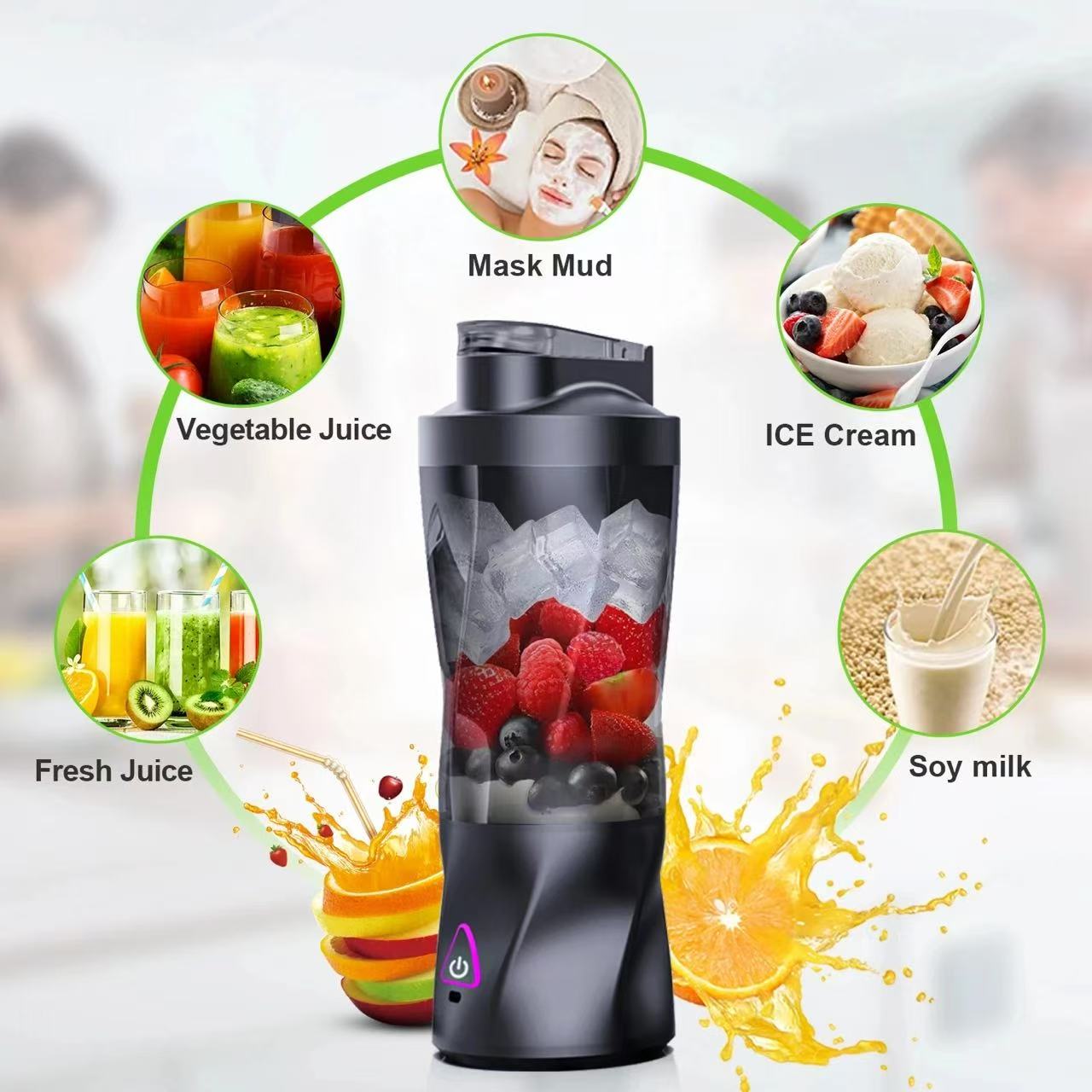 Portable Electric Juicer Blend - đánh giá và giá Portable Blender Usb Rechargeable
