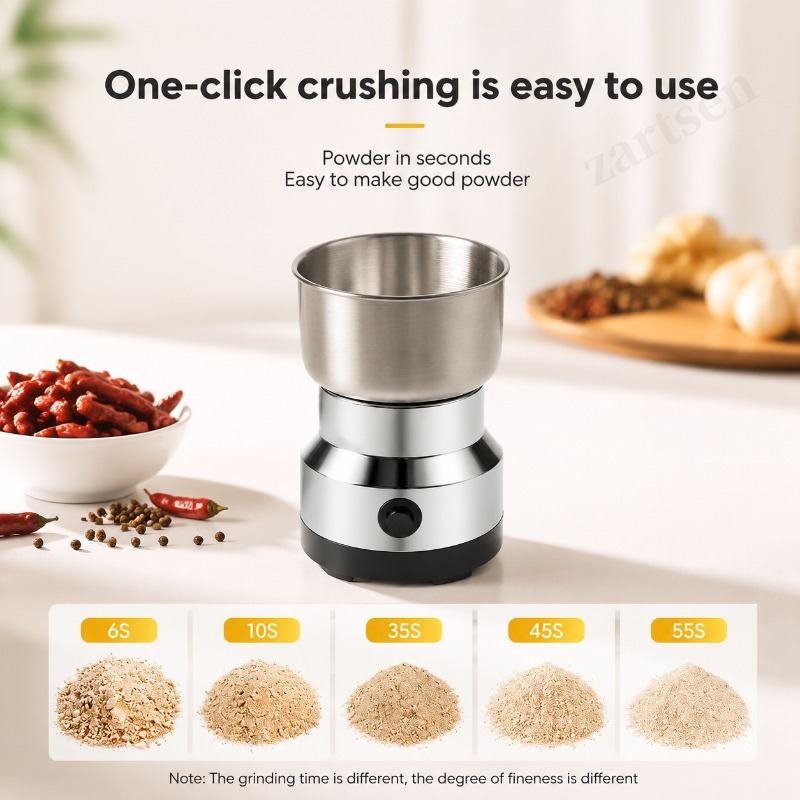 Kitchen Multifunctional 4 Blad - đánh giá và giá Coffee Bean Grinder Electric
