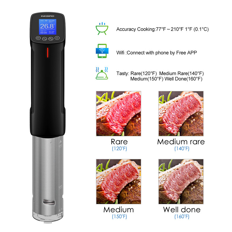 INKBIRD: Vide WI-FI Ẩm Thực Đi - đánh giá và giá Digital Sous Vide Precision Cooker