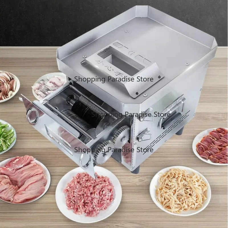 Multifunctional Commercial/Hom - đánh giá và giá Automatic Meat Slicer Home