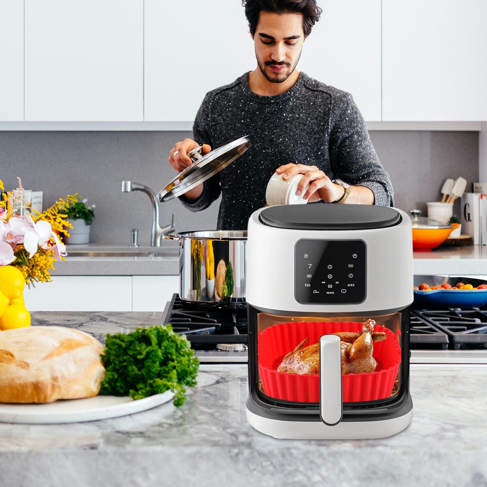 Silicone Air Fryer Liners Pot  - đánh giá và giá Air Fryer Silicone Pot Liner