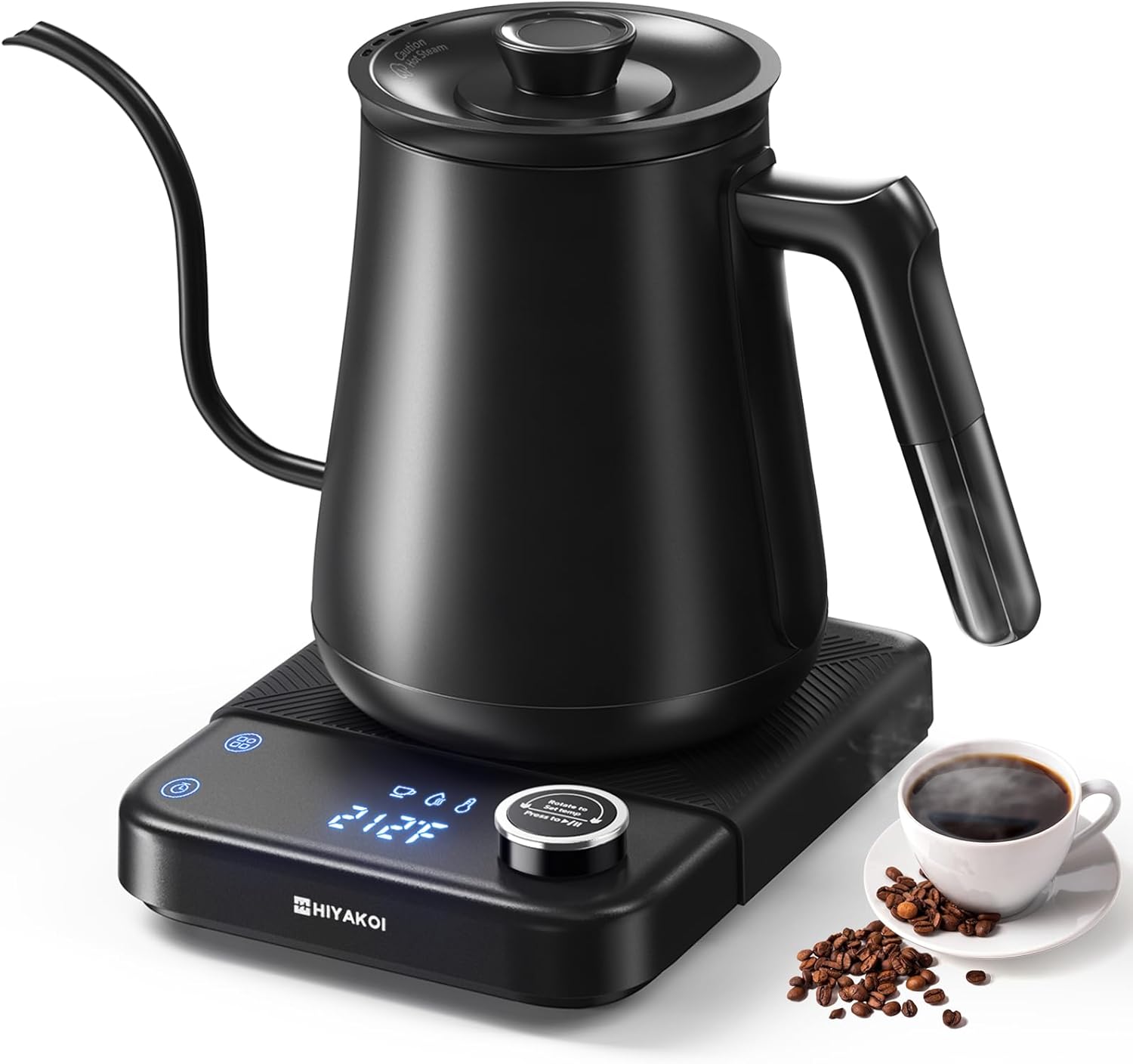 Gooseneck Electric Kettle with - đánh giá và giá Electric Kettle Temperature Control