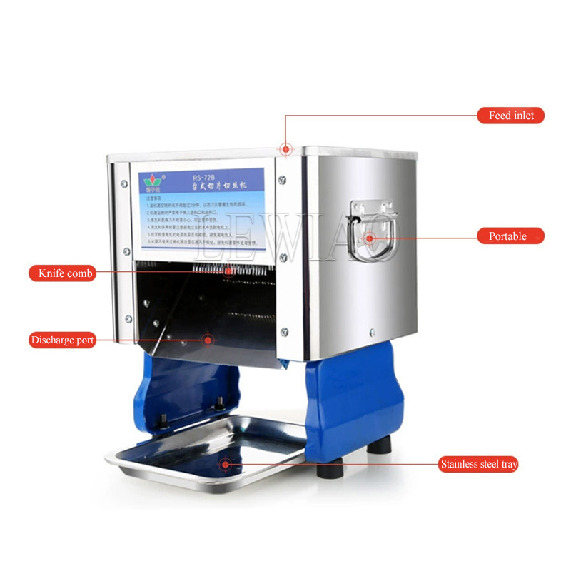 Electric Meat Slicer 150Kg/H 2 - đánh giá và giá Automatic Meat Slicer Home