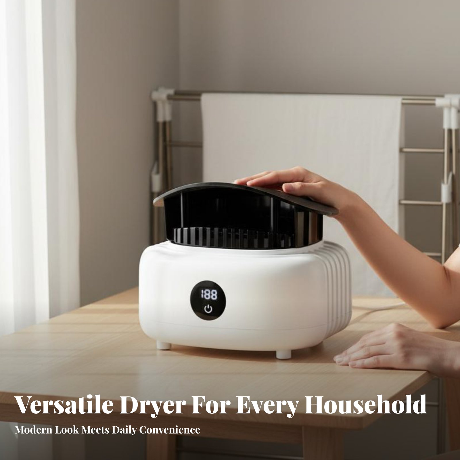 Portable Clothes Dryer Easy As - đánh giá và giá Laundry