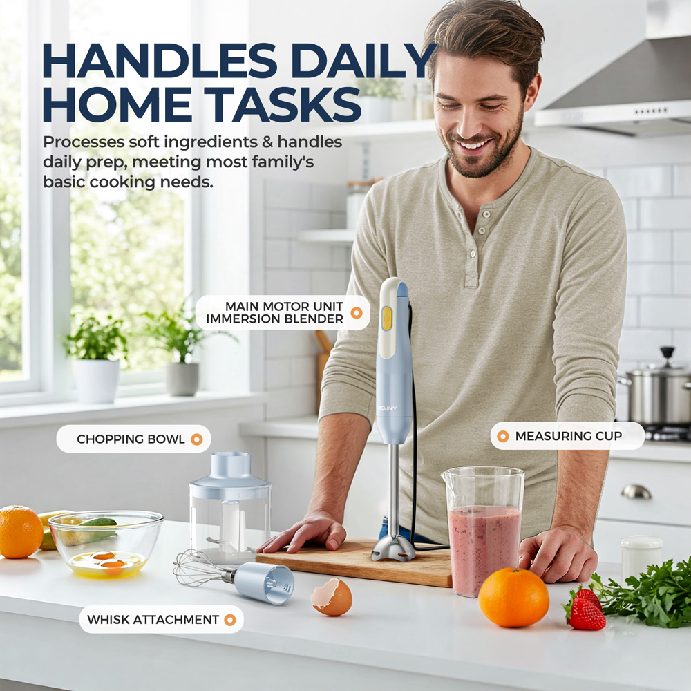 4-in-1 Handheld Stick Blender  - đánh giá và giá Immersion Hand Blender Set