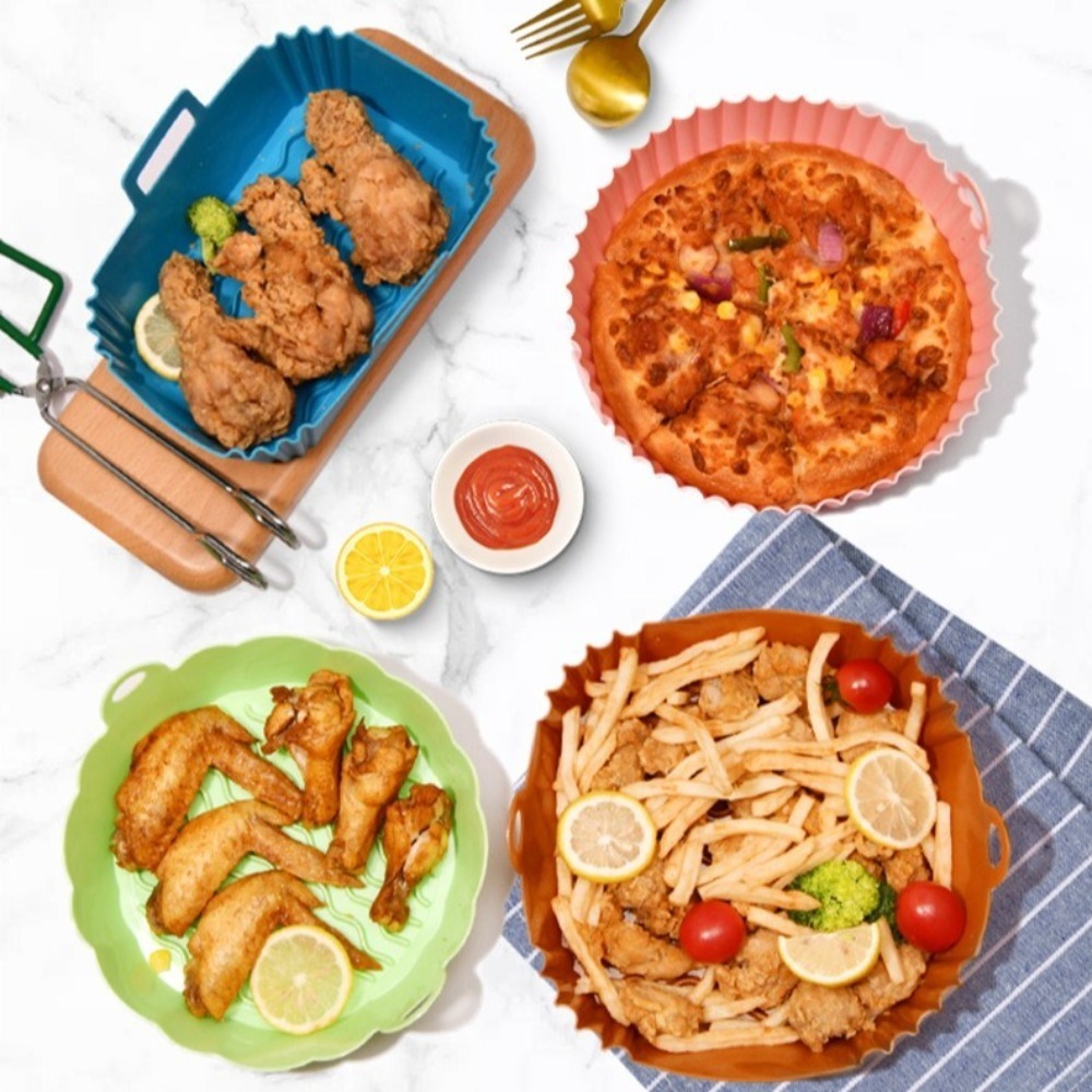 Non-stick Silicone Air Fryer L - đánh giá và giá Air Fryer Silicone Pot Liner